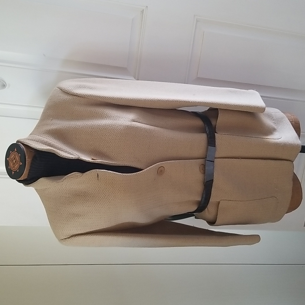 1990s Giorgio Armani Le Collezioni Camel Blazer Made in Italy Women’s 44 / US 10